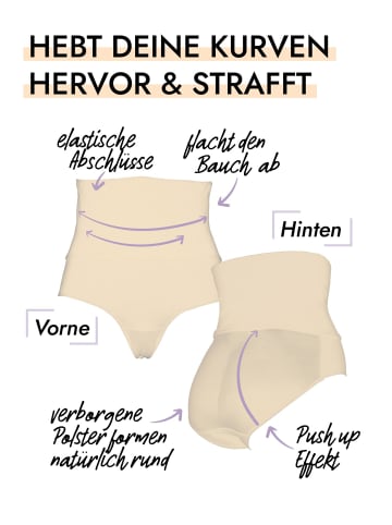 Skin Wrap Shapewear in Haut