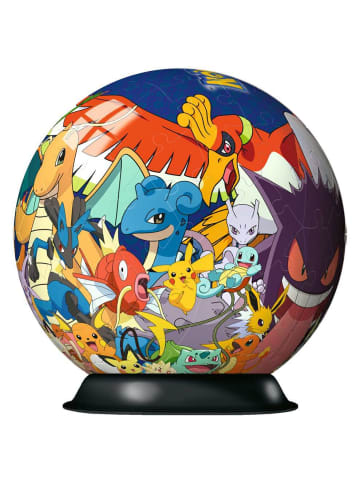 Ravensburger Ravensburger Puzzle 72 Teile Konstruktionsspiel Puzzle-Ball Pokémon in bunt