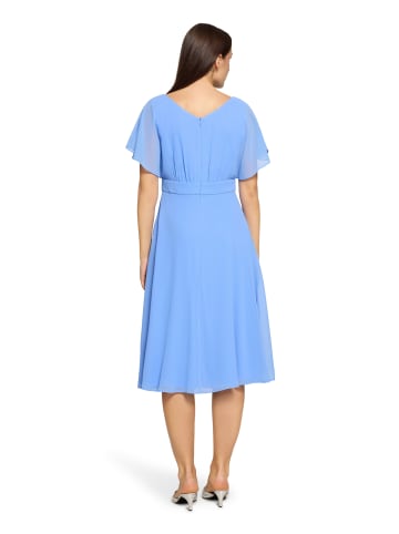 Vera Mont Cocktailkleid kurzarm in Paris Blue