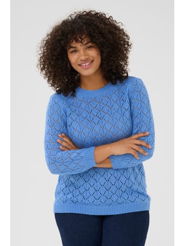 KAFFE curve Strickpullover KCmika in Ebb and Flow