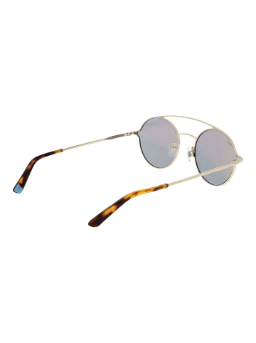 Web Herren Sonnenbrillen Aviator Gold