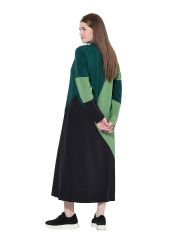 Ulla Popken Midikleid in smaragdgrün