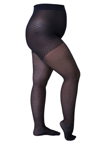 camano Strumpfhose Curvy Dots 1er Pack night sky