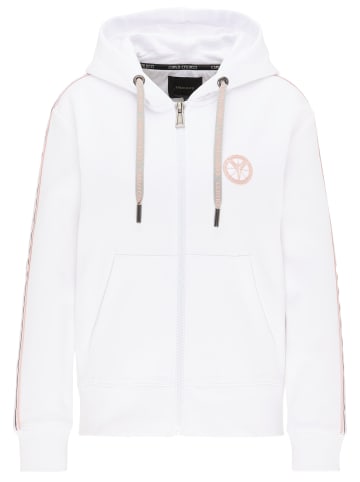 Carlo Colucci Kapuzensweatjacke Cattaruzza in Weiß