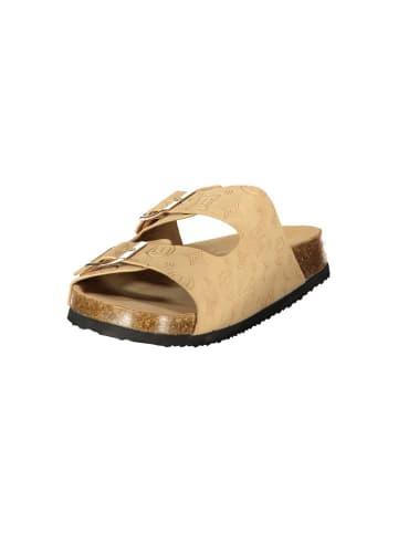 Laura Biagiotti Beige Polyurethan Damen Sandale