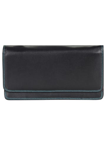 MYWALIT Geldbörse Leder 17 cm black-pace