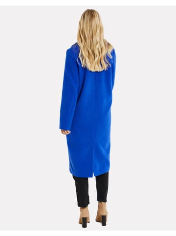 Threadbare Wollmantel THB Marley Formal Coat in Blau