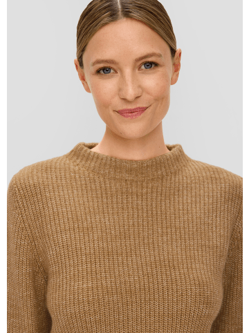 s.Oliver Strickpullover langarm in Braun