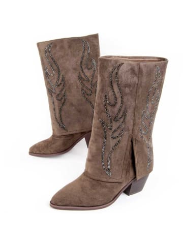 Montevita Stiefel Faldde2 in Grün