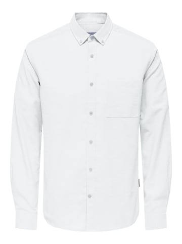 Only&Sons Hemd 'ALVARES' in weiß
