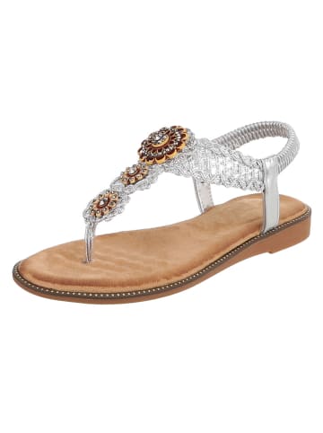 Ital-Design Sandale & Sandalette in Silber