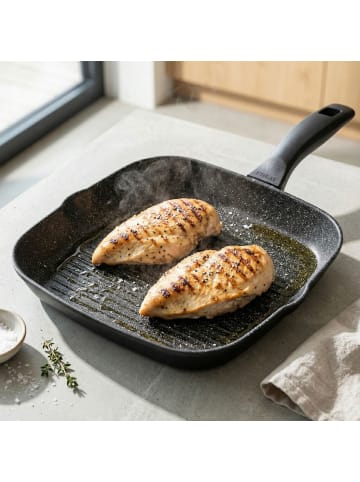 Stoneline Grillpfanne | ohne Deckel in Anthrazit | 32cm