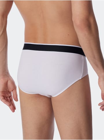 Schiesser Slip 95/5 Cotton in Weiß