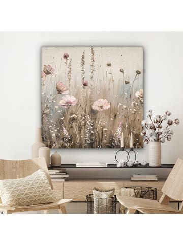 MuchoWow Leinwand bilder Blumenfeld (BxH)