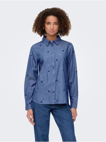 JDY Hemd in Medium Blue Denim