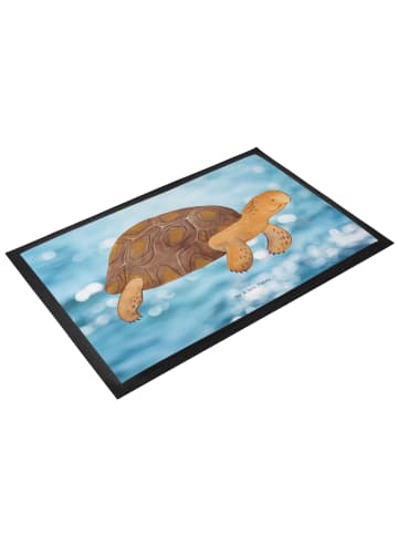 Mr. & Mrs. Panda Schmutzfangmatte Schildkröte MHerzieren ohne S... in OZeichenanblue