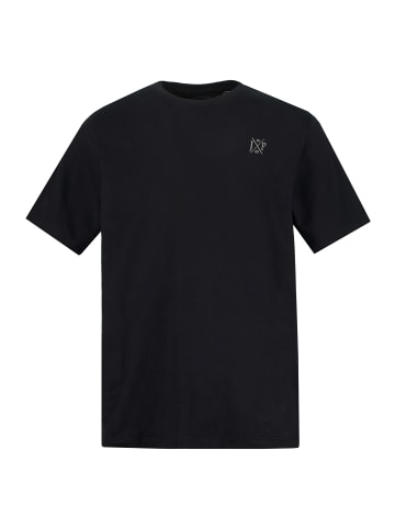 JP1880 Kurzarm T-Shirt in schwarz