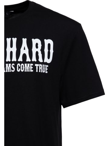 King Kerosin T-Shirt "Drink Hard" in Schwarz