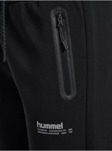 Hummel Trainingsjacke "Tech Fleece W Pants" in Schwarz
