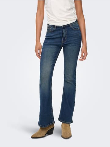 JDY Flared fit jeans in Dark Blue Denim