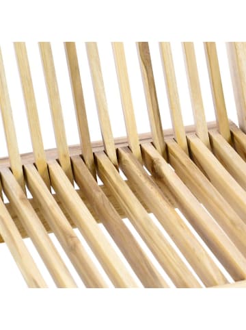 VCM  2er Gartenstuhl Hochlehner Klappstuhl Holz Teak in Braun