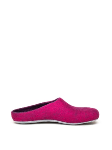 Magicfelt  Filzpantoffel in magenta