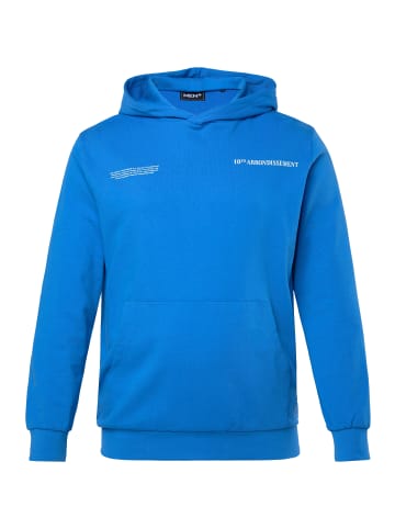 Men Plus Sweatshirt in königsblau