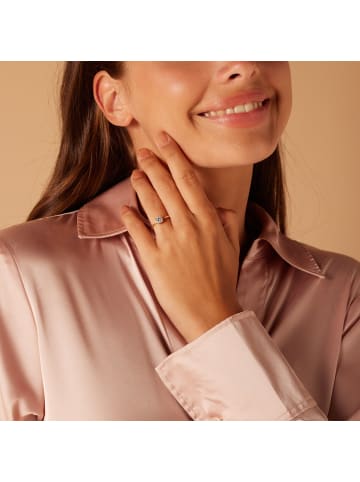 Lucardi 925 Silber Ring  Rund