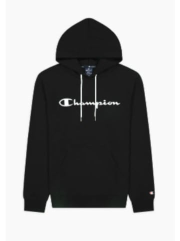 Champion Hoodie Hooded Sweatshirt in Black
