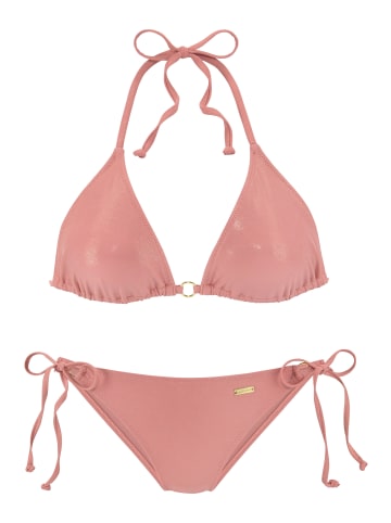 LASCANA Triangel-Bikini in altrosa