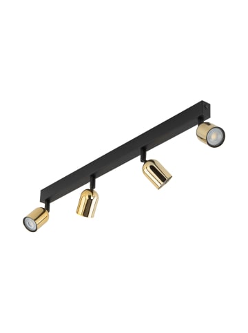 Licht-Erlebnisse Spot Strahler (B)18 x (L)84 x (H)16 cm in Schwarz Gold