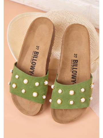 billowy Pantoletten  in grün