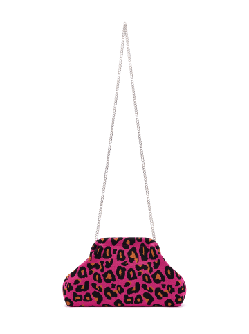 Nolie Women Clutch in Pink Leo
