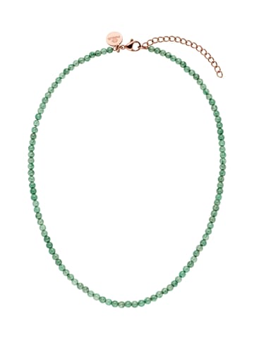 PURELEI Kette Aventurine in Rosegold