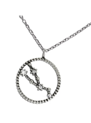 SilberDream 925  Silber Damen SilberDream Halsketten Sternbild Stier  ca. 42cm und 45cm