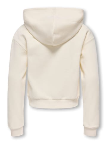 KIDS ONLY Kapuzenpullover in Antique White