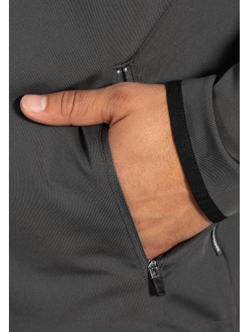 SMILODOX Trainingsjacke Zeyn in Anthrazit