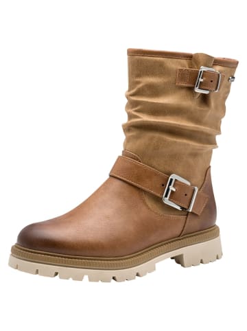 Marco Tozzi Stiefelette in NUT COMB