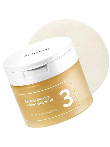 NUMBUZIN Tonerpads No.3 Radiance Glowing Essence Pads, 50 g