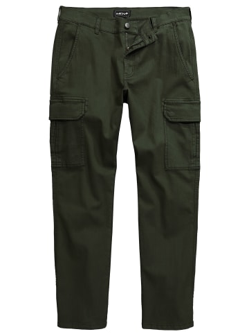 Men Plus Jeanshose in olivgrün