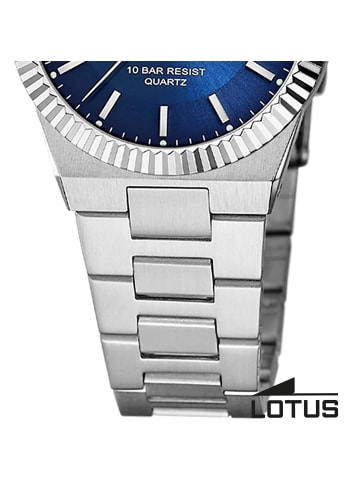 Lotus Chronograph-Armbanduhr Lotus Classic silber mittel (ca. 31,5mm)