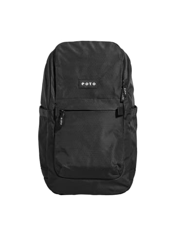 eoto EASY27, Daypack, ergonomisch, nachhaltig, 27 L in Schwarz