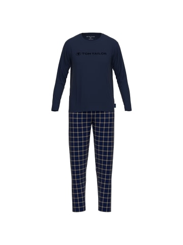 Tom Tailor Pyjama in Dunkelblau