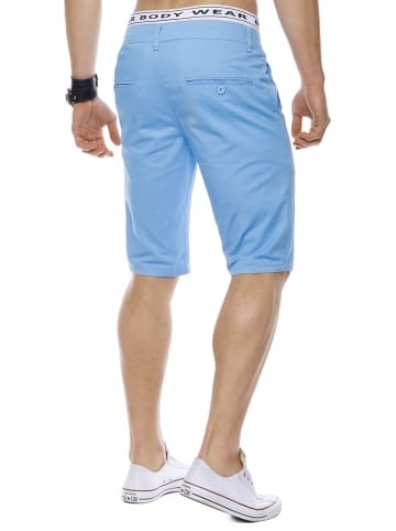 Arizona-Shopping Chino Shorts Sommer Bermuda Hose Kurz Leicht H1442 in Hellblau