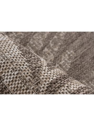 Kayoom Kayoom Neu 2026 Wohnzimmer Kurzflor Teppich Carism 125 taupe in taupe