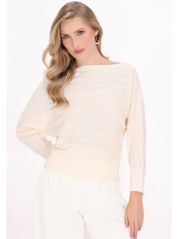 DreiMaster Women Pullover in offwhite