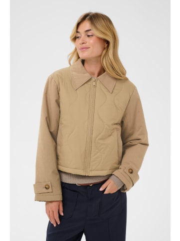 SAINT TROPEZ Jacke OdinaSZ Lockere Passform in Petrified Oak