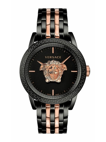 Versace Analoguhr für Herren in Schwarz
