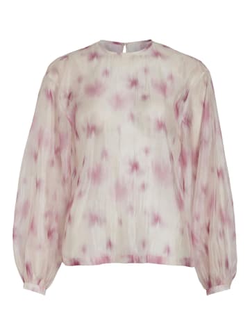 Vila Langarmbluse in Misty Rose