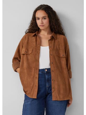 QS Bluse in 0009_braun